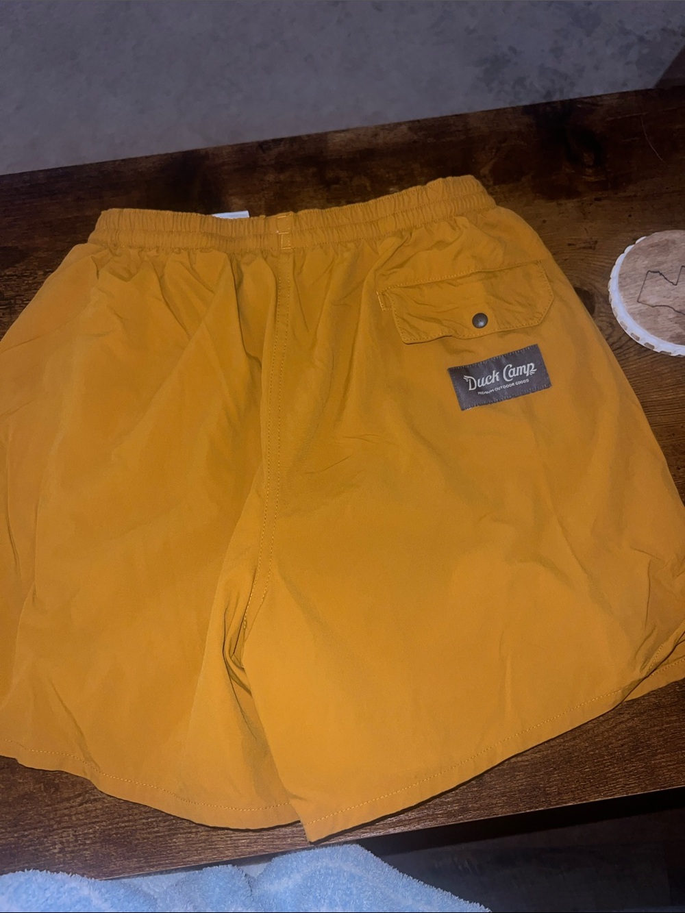 Duck Camp-Men’s Yellow Swim Shorts